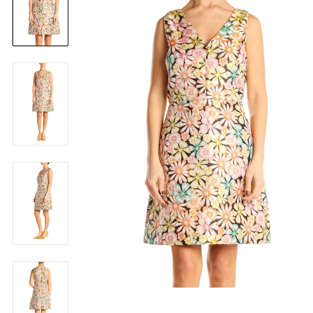 Banana Republic
Multicolor Floral Print A-Line Dress